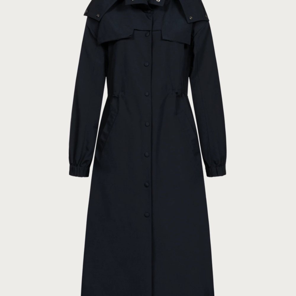 NORBA navy blue trench coat